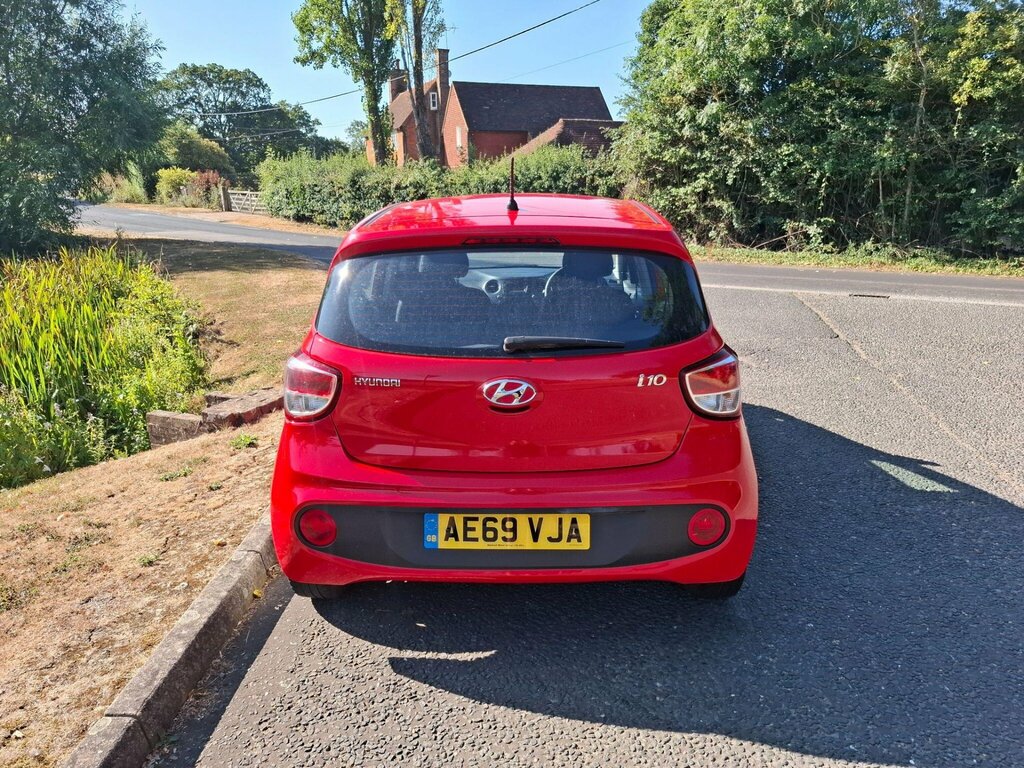 Hyundai I10 1.0 S Euro 6 AE69VJA Red #3