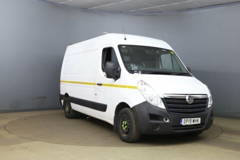 Vauxhall Movano Mpv White #1