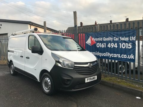 Vauxhall Vivaro 1.6 Cdti 2900 FA18PHK White #5