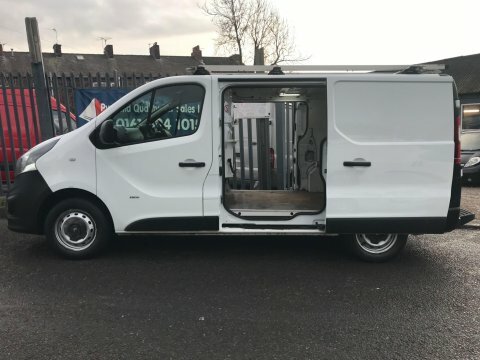 Vauxhall Vivaro 1.6 Cdti 2900 FA18PHK White #4