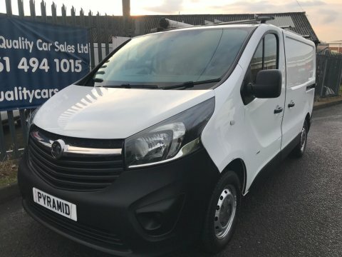 Vauxhall Vivaro 1.6 Cdti 2900 FP17TKO White #3