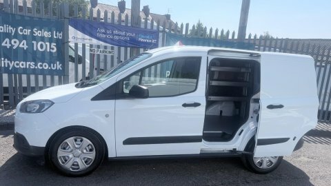 Ford Transit Courier 1.5 Tdci Trend Van 6 Speed White #2