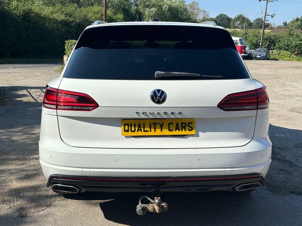 Volkswagen Touareg 3.0 Tdi V6 R-line Tech Tiptronic 4Motion Euro 6 S White #5