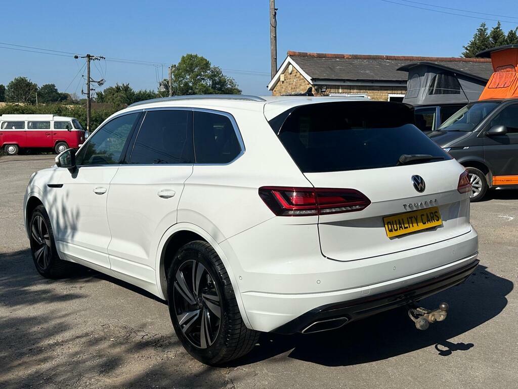 Volkswagen Touareg 3.0 Tdi V6 R-line Tech Tiptronic 4Motion Euro 6 S White #6