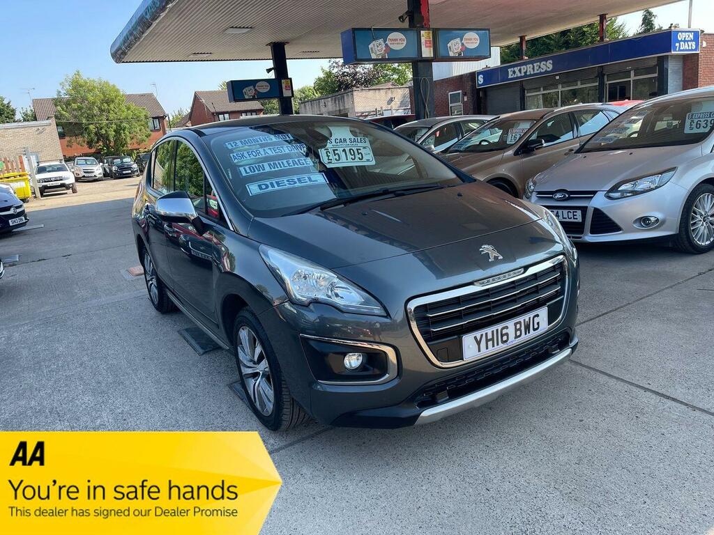 Peugeot 3008 1.6 Bluehdi Active Euro 6 Ss Grey