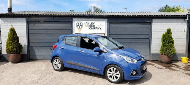 Hyundai I10 1.2 Premium Se Hatchback Euro 5 8 Blue