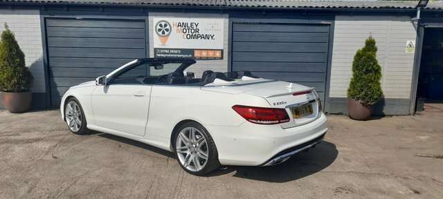 Mercedes-Benz E Class 2.1 E220d Amg Line Edition Cabriolet G- White #5