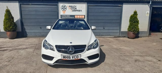 Mercedes-Benz E Class 2.1 E220d Amg Line Edition Cabriolet G- White #6