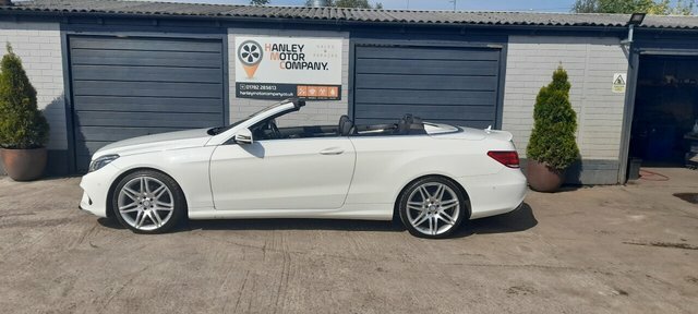 Mercedes-Benz E Class 2.1 E220d Amg Line Edition Cabriolet G- White #4