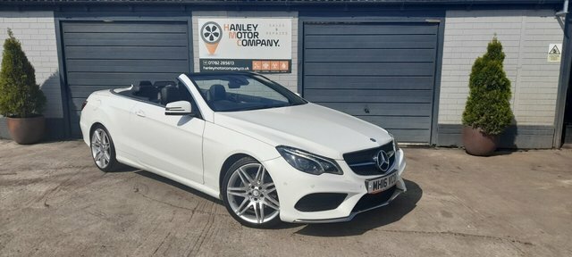 Mercedes-Benz E Class 2.1 E220d Amg Line Edition Cabriolet G- White