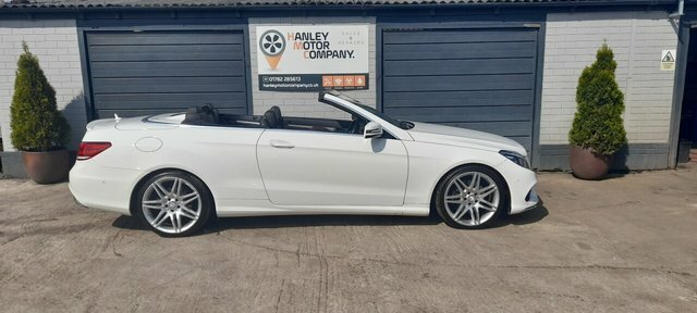 Mercedes-Benz E Class 2.1 E220d Amg Line Edition Cabriolet G- White #2