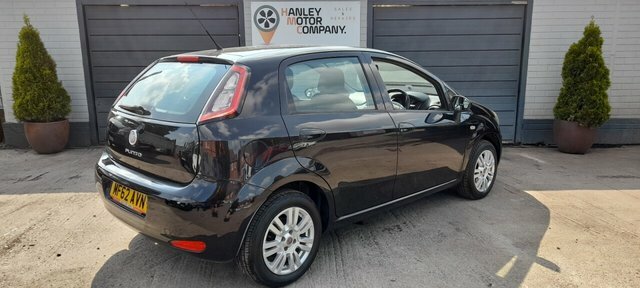 Fiat Punto 1.2 Easy Hatchback Euro 5 69 Bh Black #2