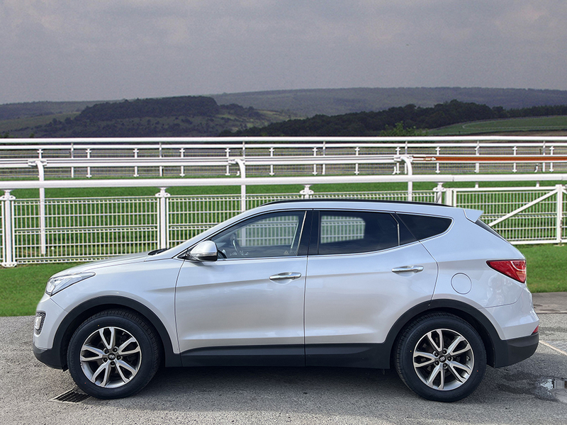 Hyundai Santa Fe Crdi Premium Silver #4