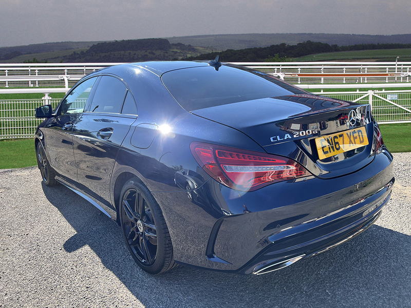 Mercedes-Benz CLA Class 200D Amg Line EN67XFD Blue #2
