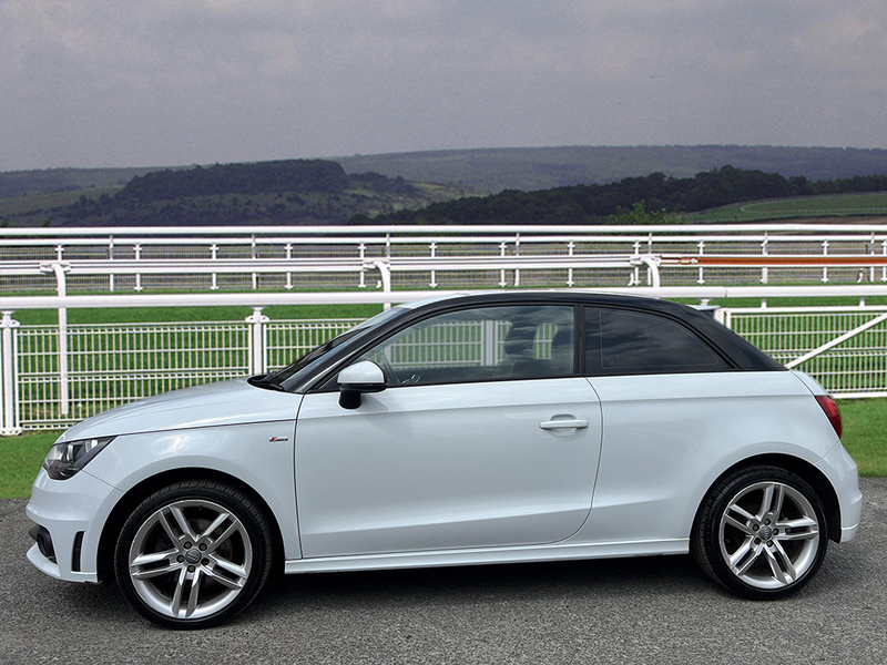 Audi A1 Tfsi S Line White #4