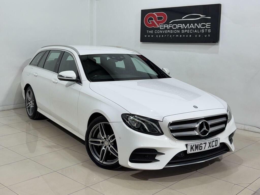 Mercedes-Benz E Class 2.0 E220d Amg Line G-tronic Euro 6 S S White