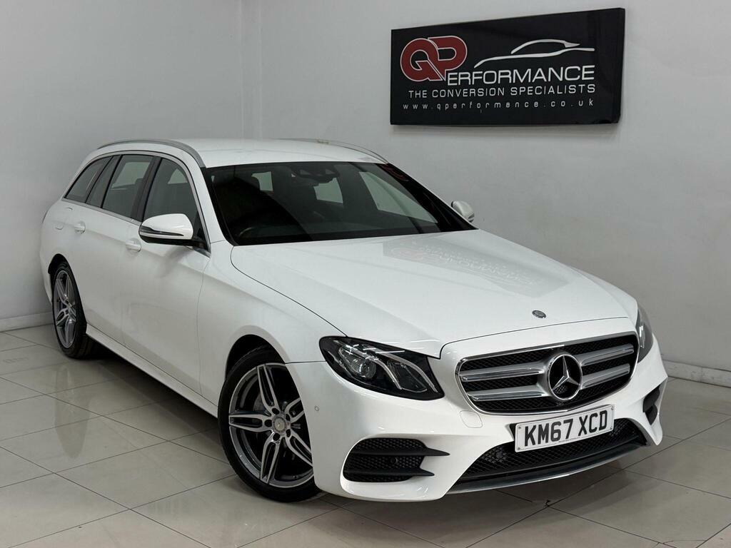 Mercedes-Benz E Class 2.0 E220d Amg Line G-tronic Euro 6 S S KM67XCD White #3