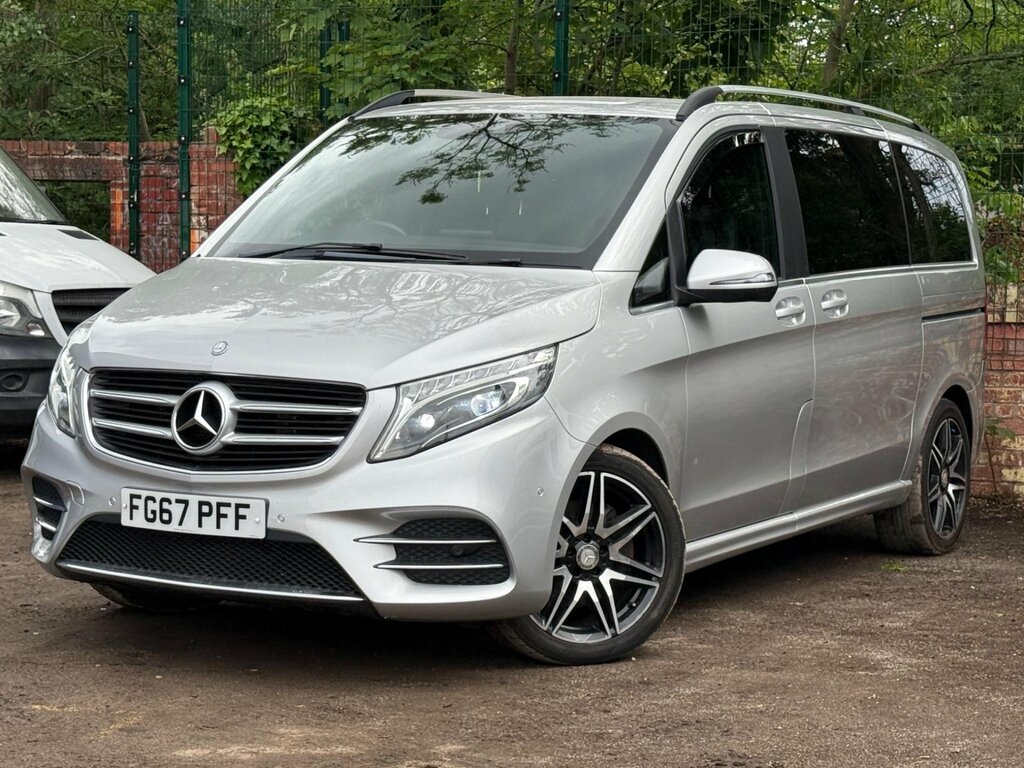 Mercedes-Benz V Class 2.2 V250d Amg Line G-tronic Euro 6 Ss 7 Se Silver #2