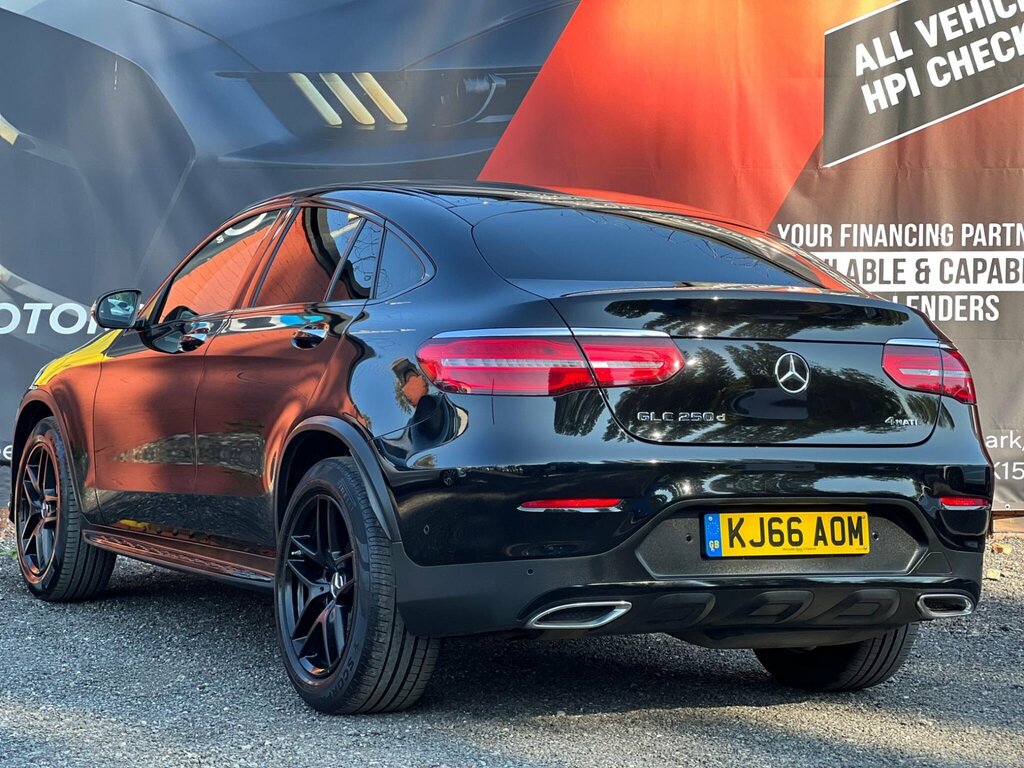 Mercedes-Benz GLC Class 2.1 Glc250d Amg Line Premium Plus Coupe G-tronic KJ66AOM Black #3