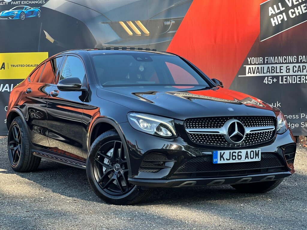 Mercedes-Benz GLC Class 2.1 Glc250d Amg Line Premium Plus Coupe G-tronic Black