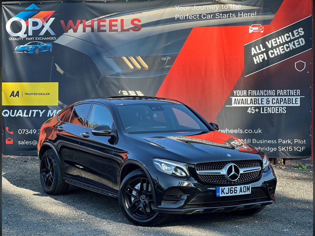 Mercedes-Benz GLC Class 2.1 Glc250d Amg Line Premium Plus Coupe G-tronic KJ66AOM Black #6