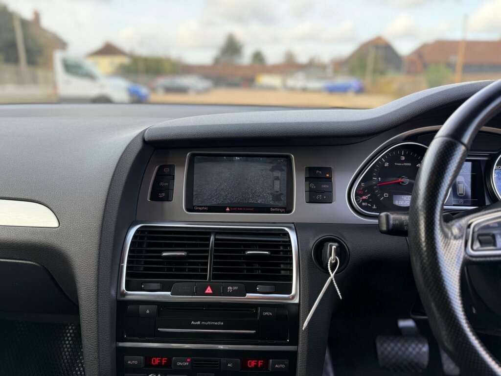Audi Q7 3.0 Tdi V6 S Line Tiptronic Quattro Black #12