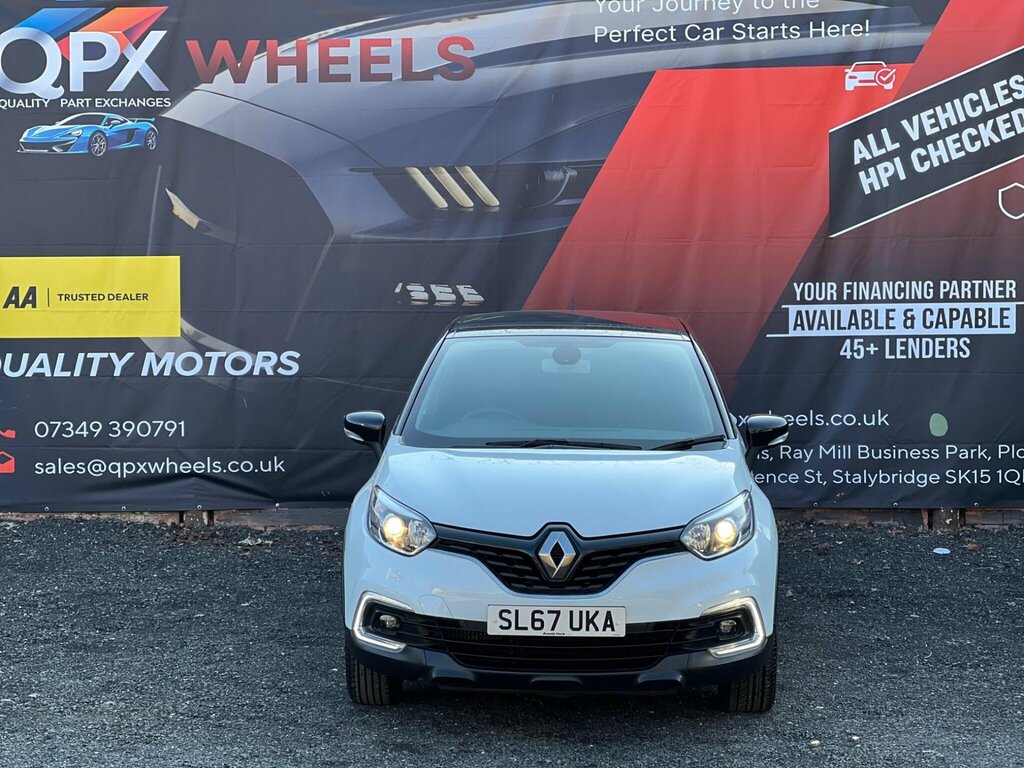 Renault Captur 0.9 Tce Energy Dynamique Nav Euro 6 Ss SL67UKA White #2