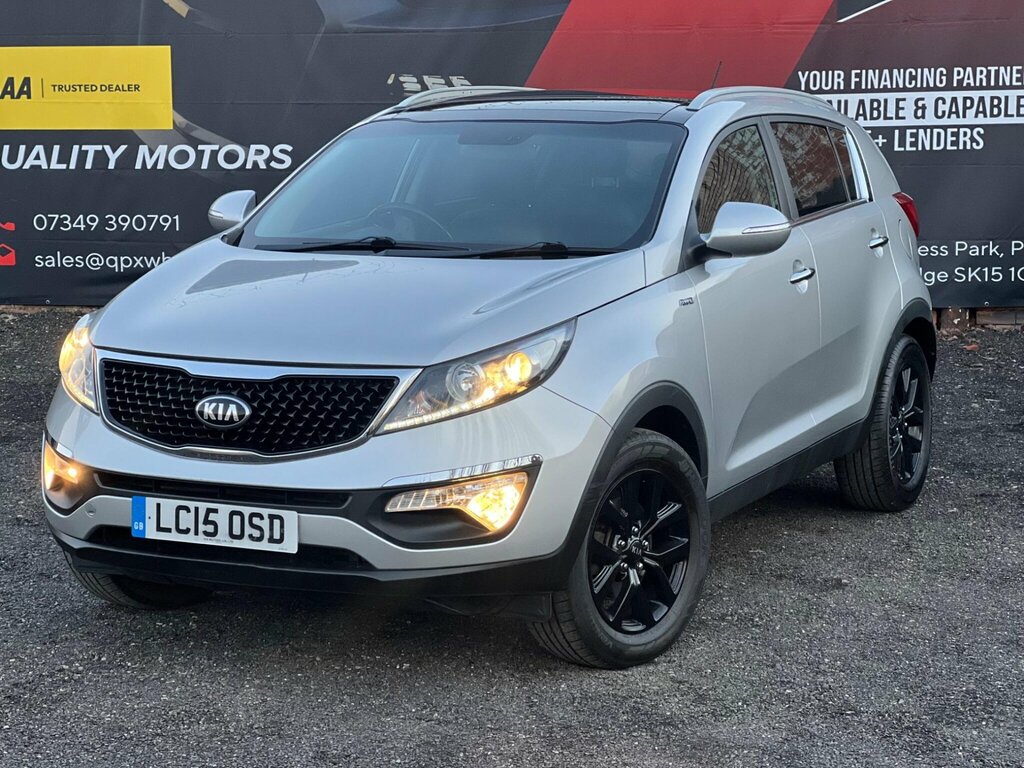Kia Sportage Crdi 3 Sat White #4