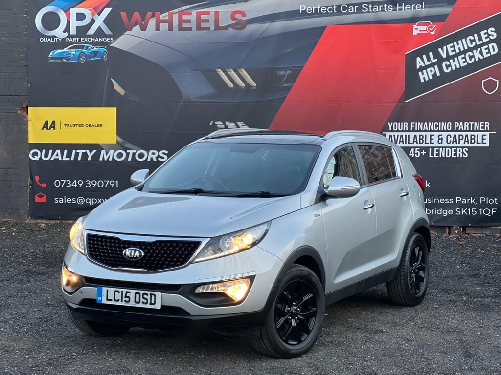 Kia Sportage Crdi 3 Sat White #3