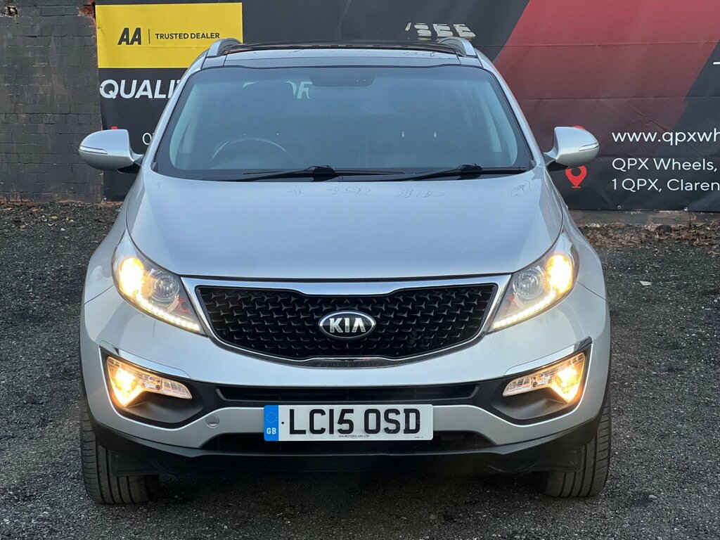 Kia Sportage Crdi 3 Sat White #5