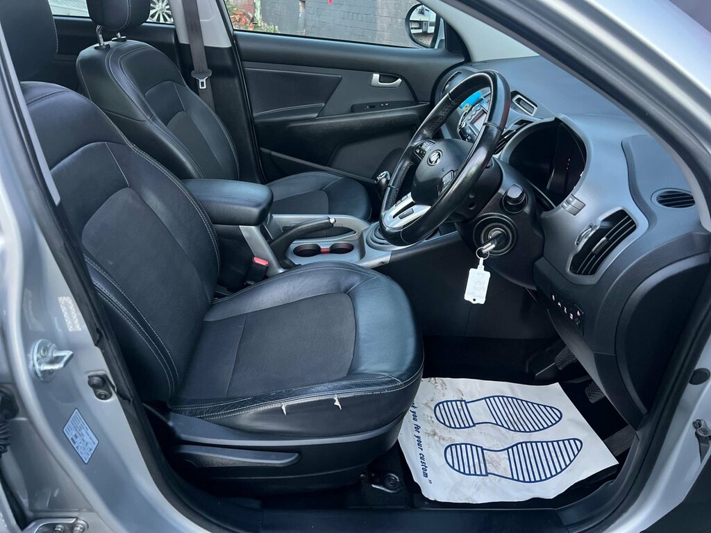 Kia Sportage Crdi 3 Sat White #15