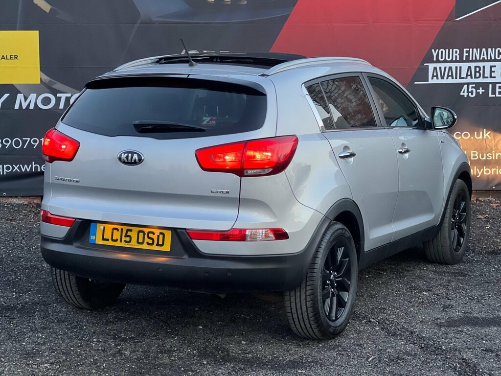 Kia Sportage Crdi 3 Sat White #10