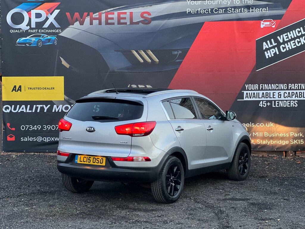 Kia Sportage Crdi 3 Sat White #9