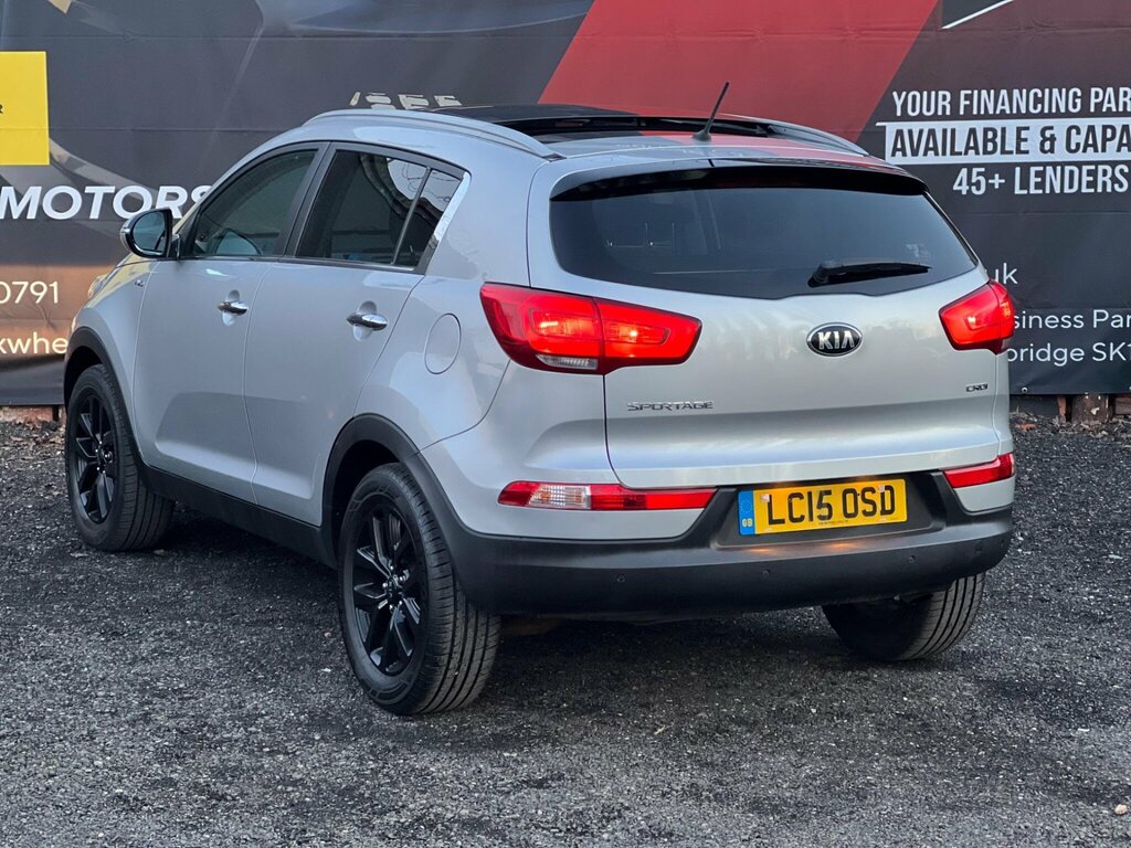 Kia Sportage Crdi 3 Sat White #7
