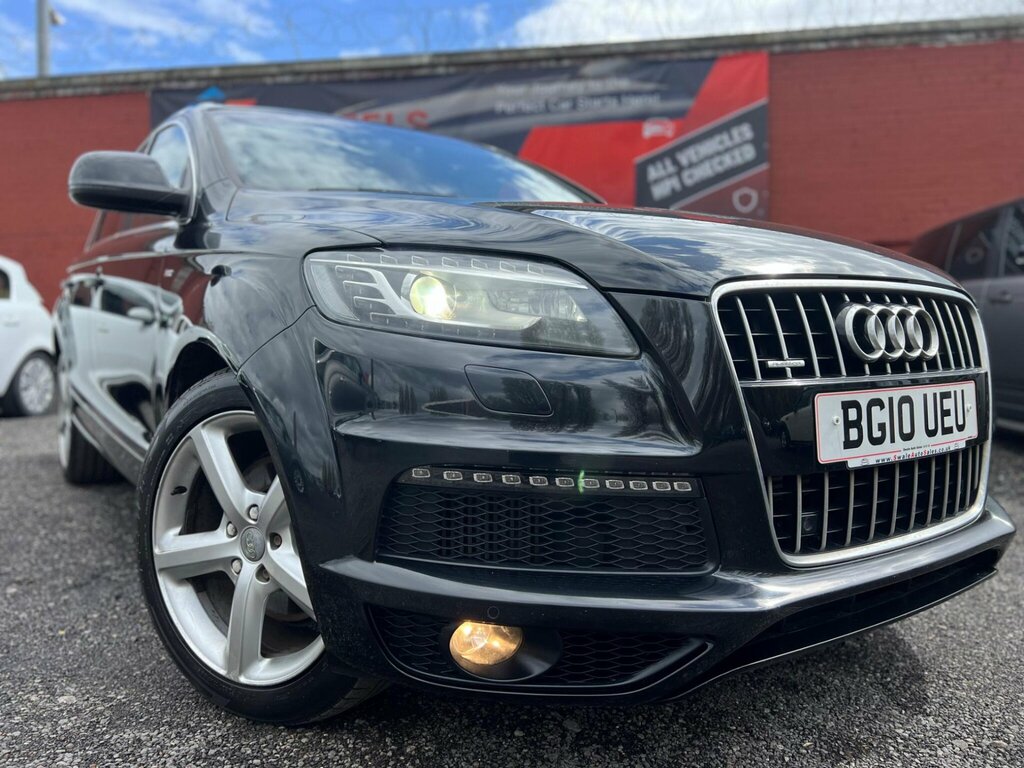 Audi Q7 3.0 Tdi V6 S Line Tiptronic Quattro Euro 4 Black #3