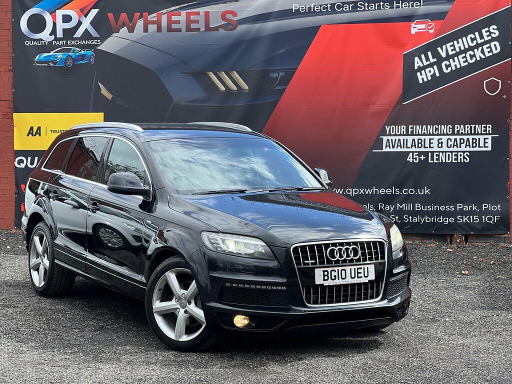 Audi Q7 3.0 Tdi V6 S Line Tiptronic Quattro Euro 4 Black