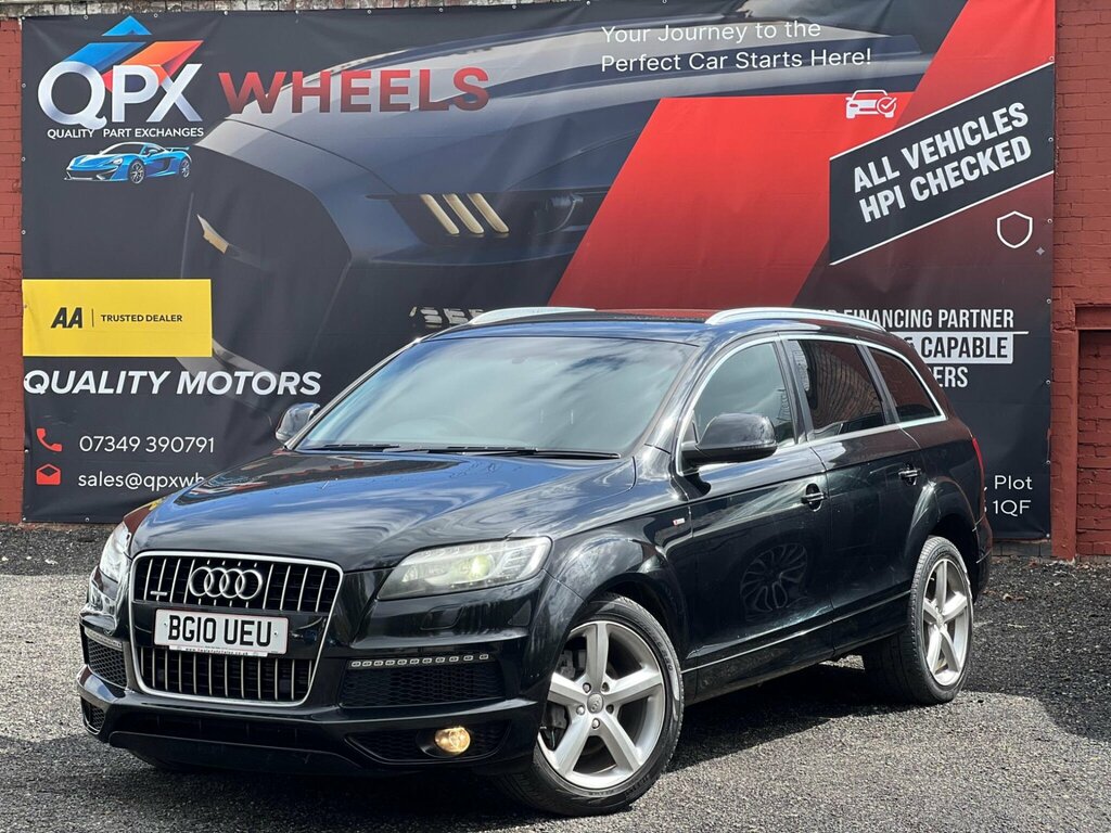 Audi Q7 3.0 Tdi Quattro S Line 240 Bhp Grey #7