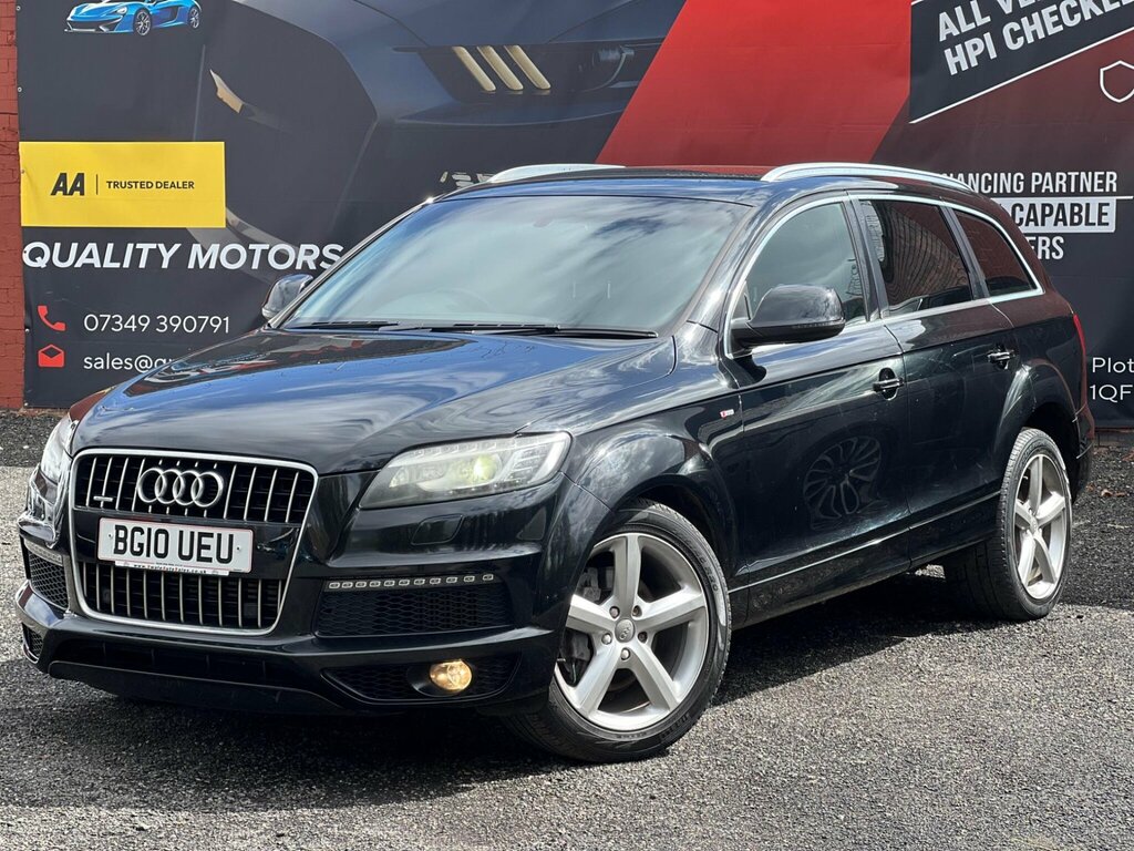 Audi Q7 3.0 Tdi V6 S Line Tiptronic Quattro Euro 4 Black #4