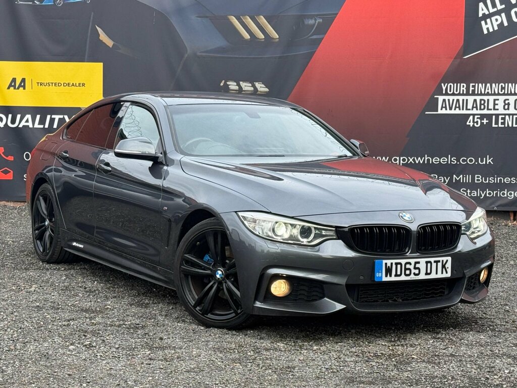 BMW 4 Series Gran Coupe 2.0 420D M Sport Euro 6 Ss Grey
