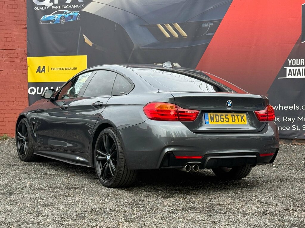 BMW 4 Series Gran Coupe 2.0 420D M Sport Euro 6 Ss Grey #4