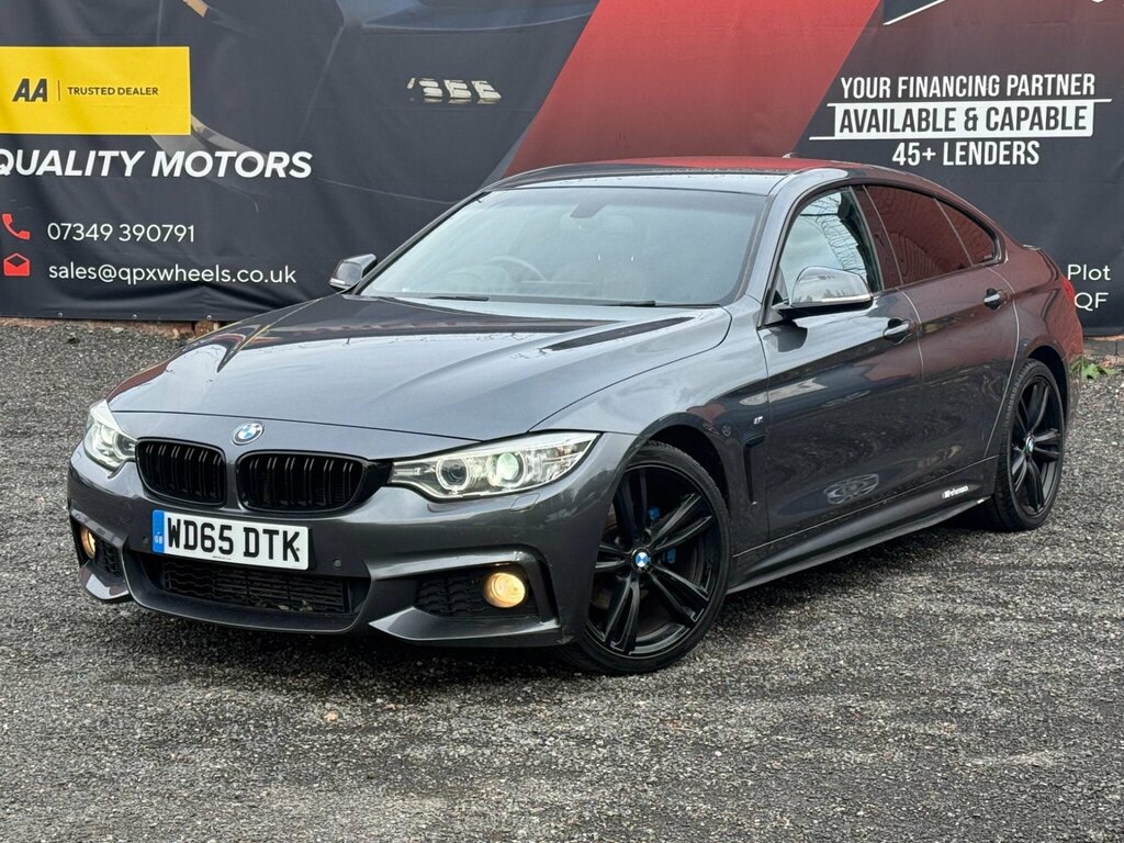 BMW 4 Series Gran Coupe 2.0 420D M Sport Euro 6 Ss Grey #3
