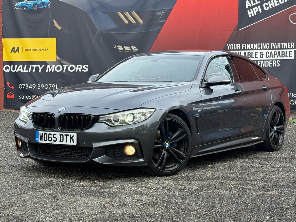 BMW 4 Series Gran Coupe 2.0 420D M Sport Euro 6 Ss Grey #6