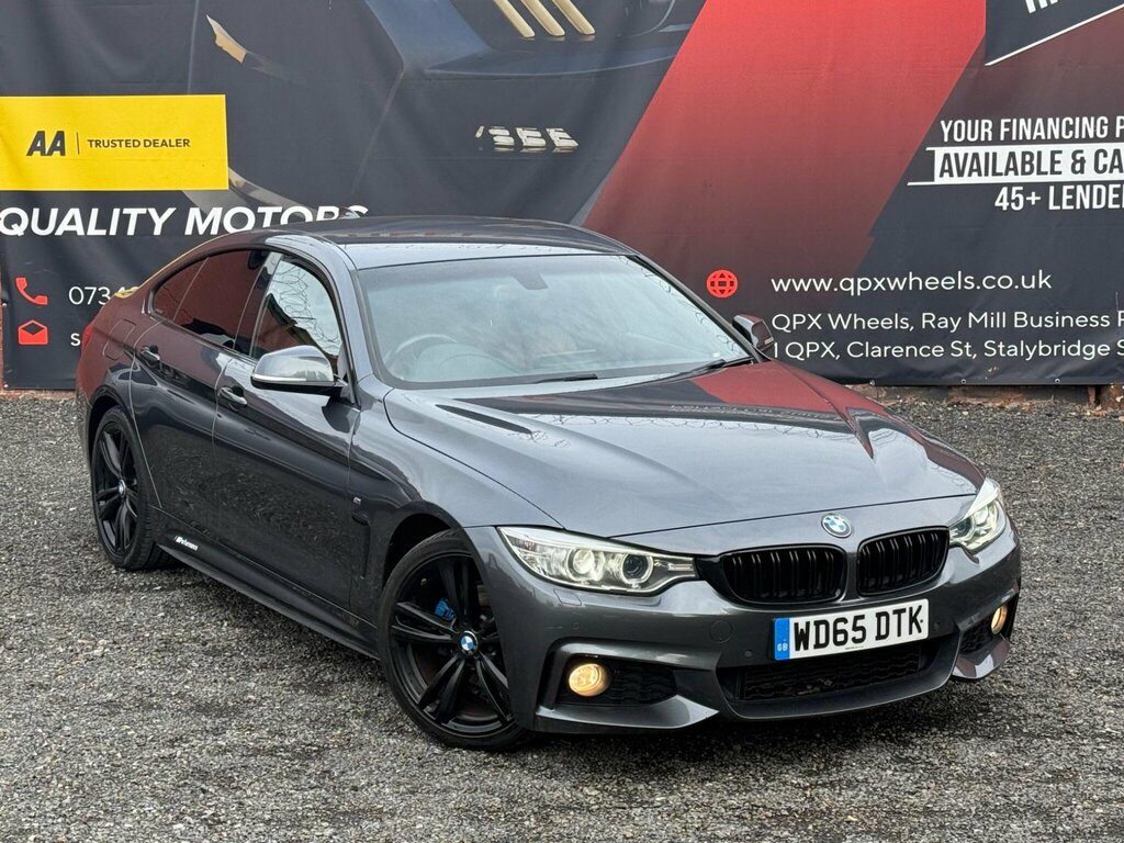 BMW 4 Series Gran Coupe 2.0 420D M Sport Euro 6 Ss Grey #5
