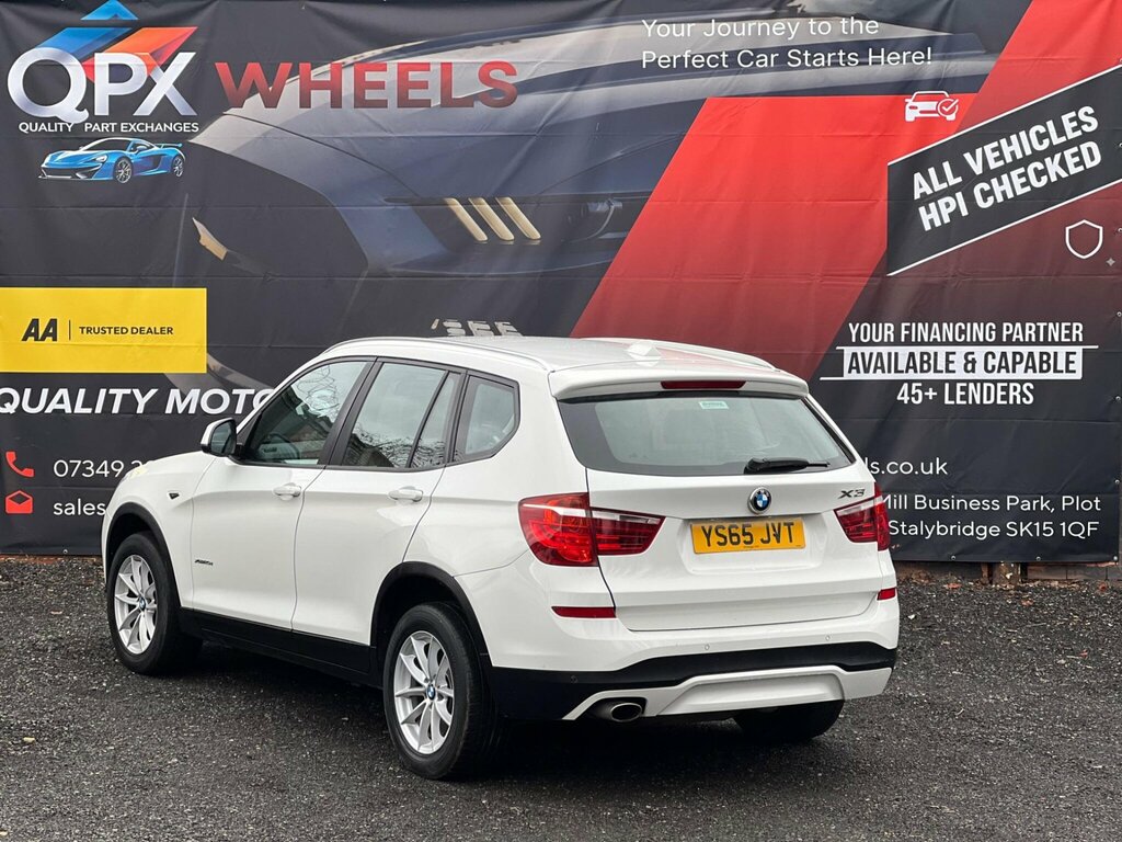 BMW X3 2.0 20D Se Xdrive Euro 6 Ss White #3