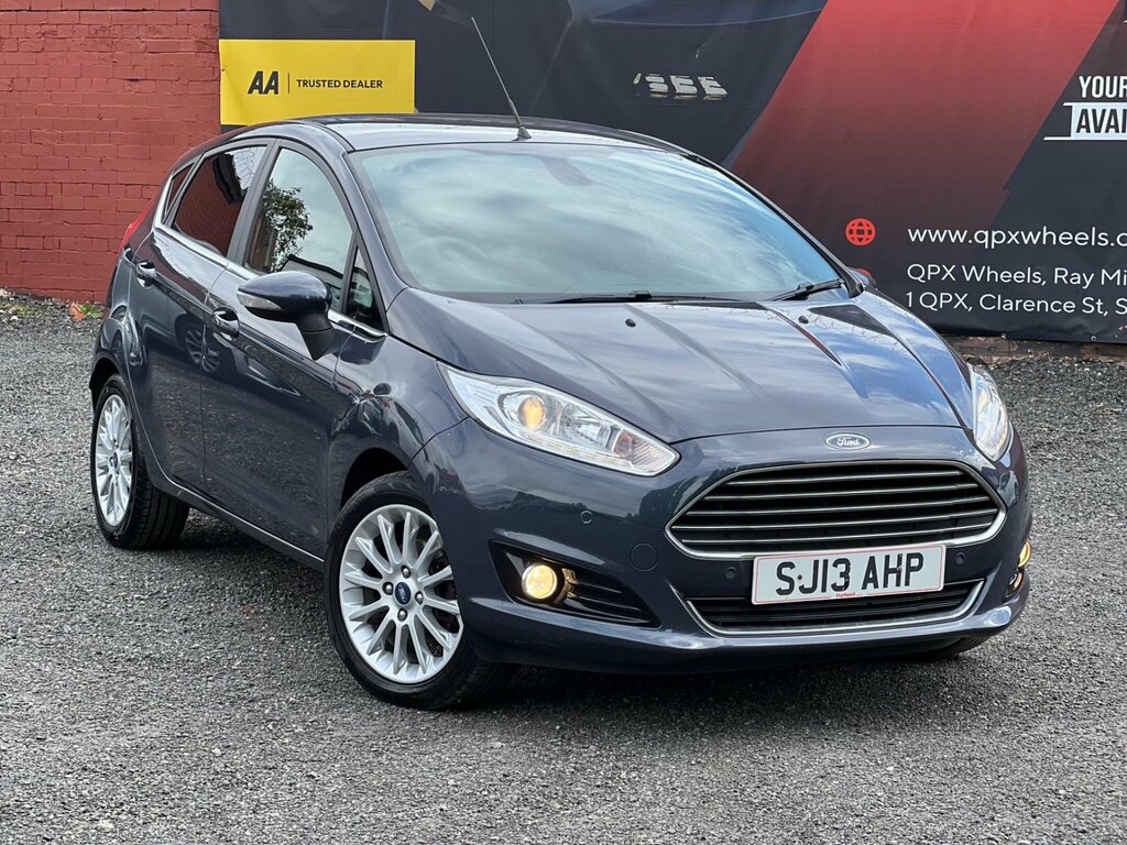 Ford Fiesta 1.6 Titanium X Powershift Euro 5 SJ13AHP Grey #5