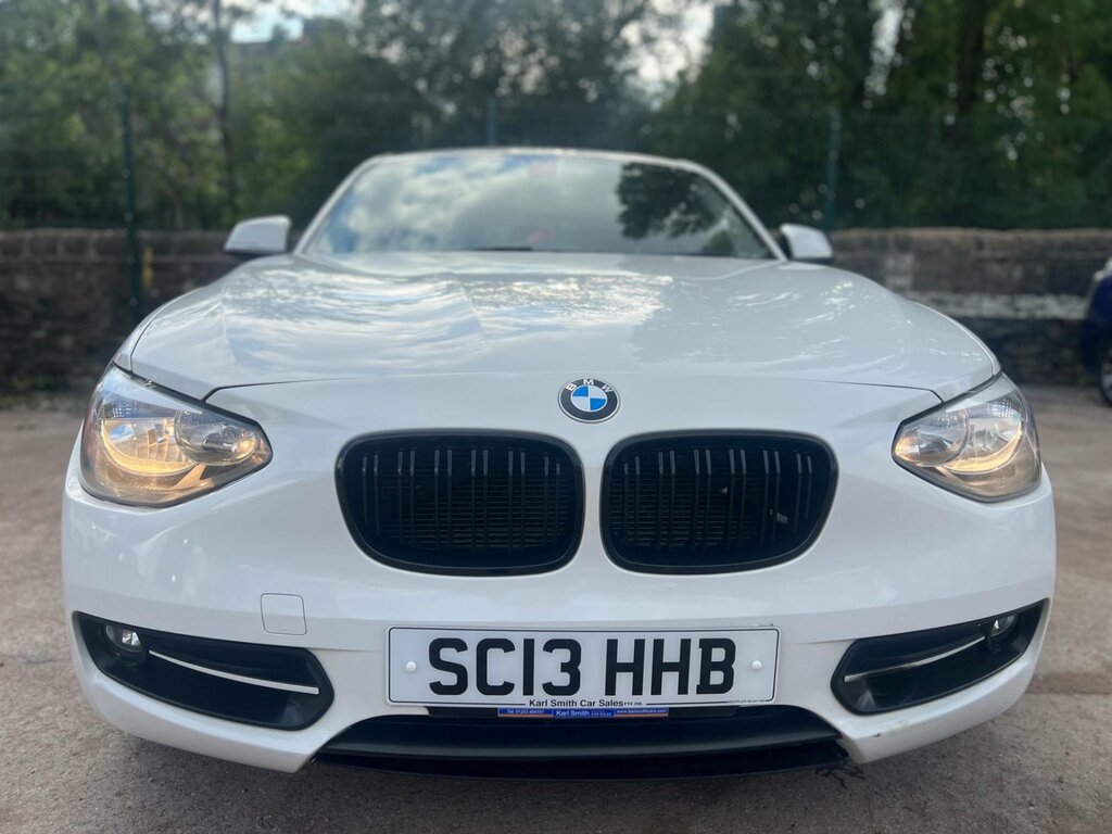 BMW 1 Series 1.6 116I Sport Euro 6 Ss SC13HHB White #2