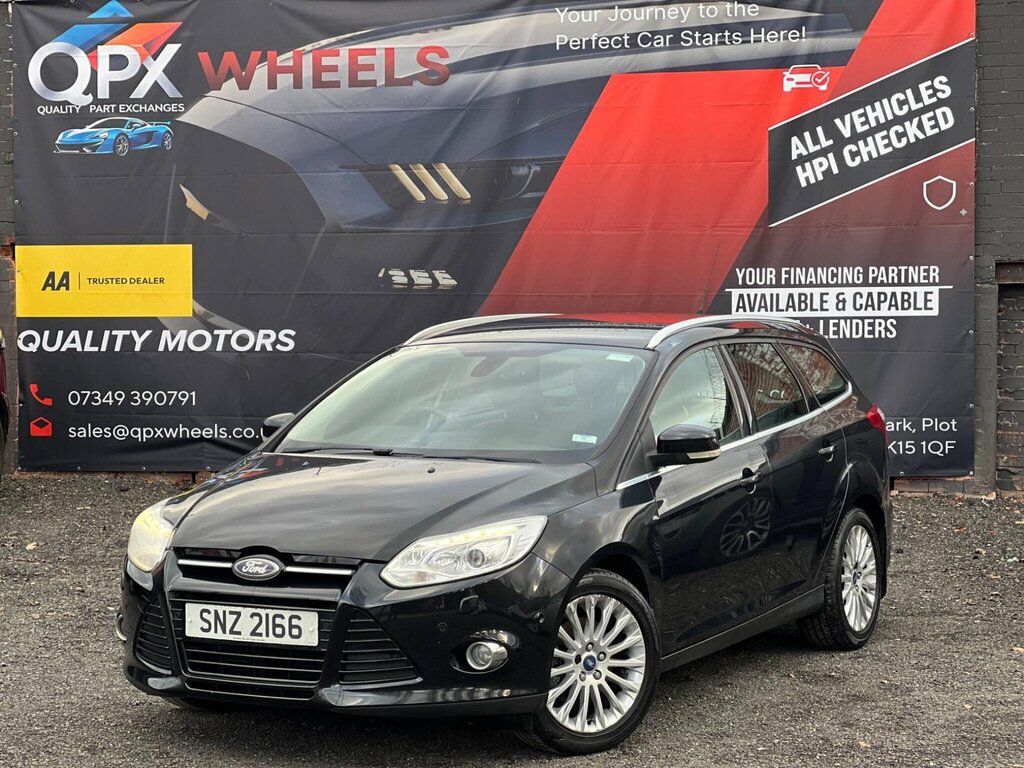 Ford Focus 2.0 Tdci Titanium X Estate Euro Black #3