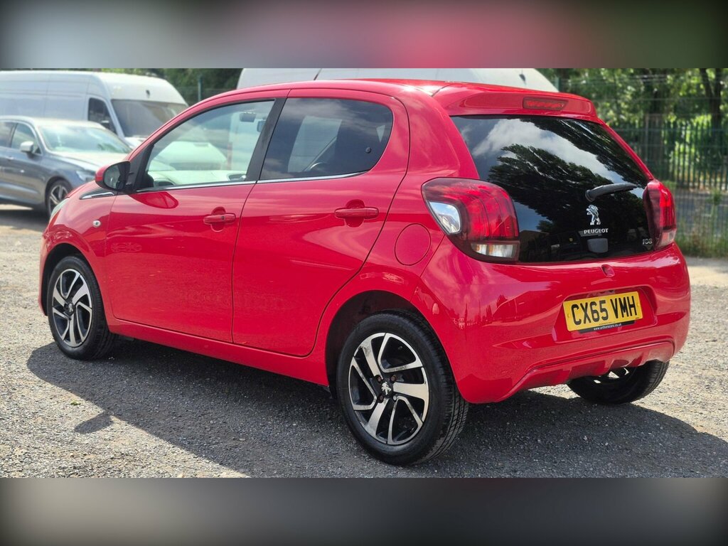 Peugeot 108 1.2 Vti Puretech Allure Euro 5 Red #4