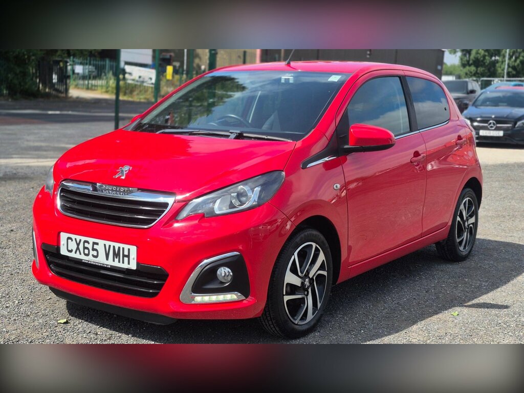 Peugeot 108 1.2 Vti Puretech Allure Euro 5 Red #3