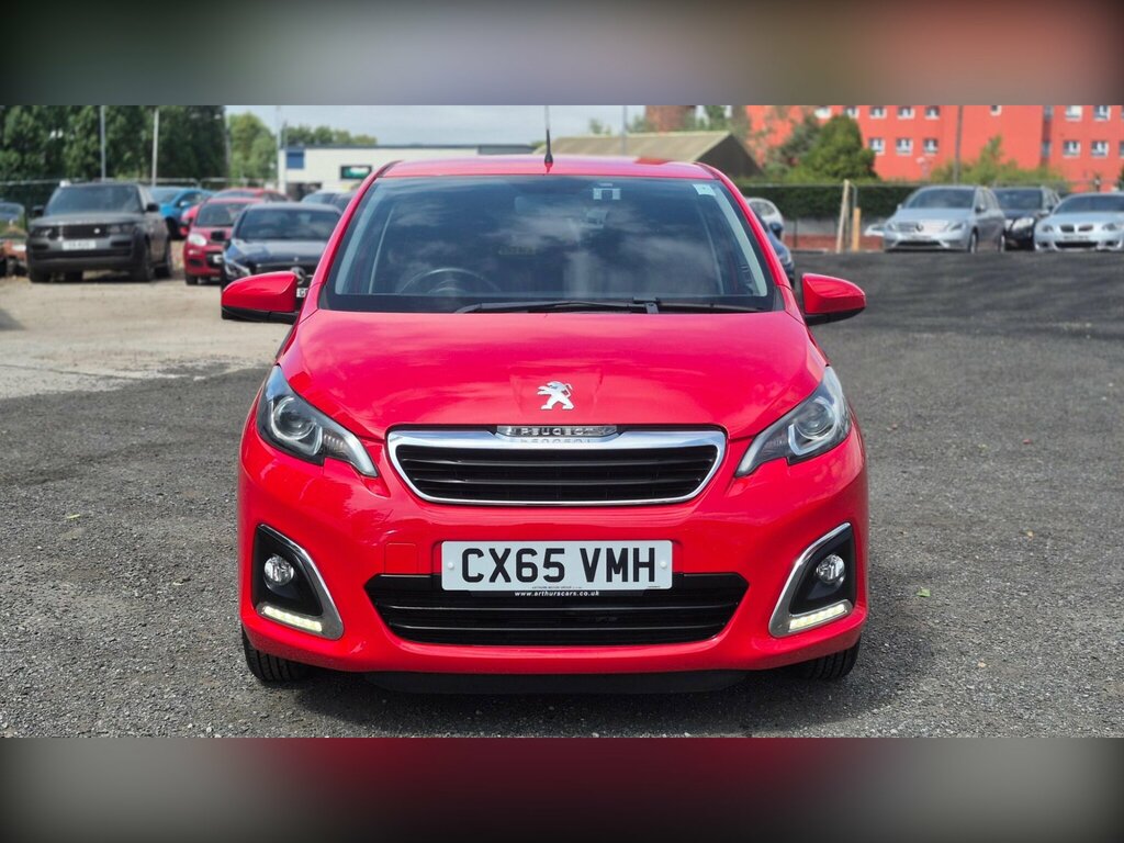 Peugeot 108 1.2 Vti Puretech Allure Euro 5 Red #2